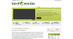 Desktop Screenshot of go-forex-go.com