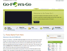 Tablet Screenshot of go-forex-go.com